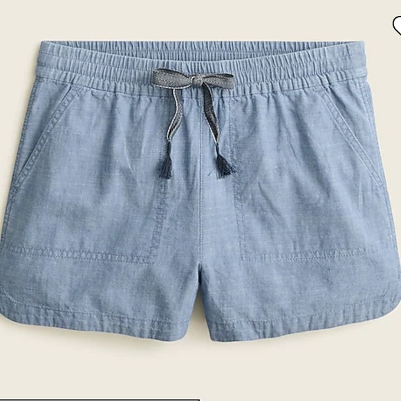 J. Crew seaside short in chambray. Size small - Picture 7 of 8